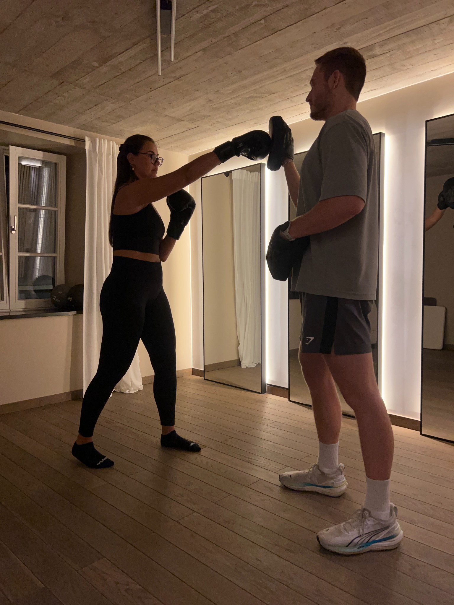 Séance individuelle de cardio-boxe